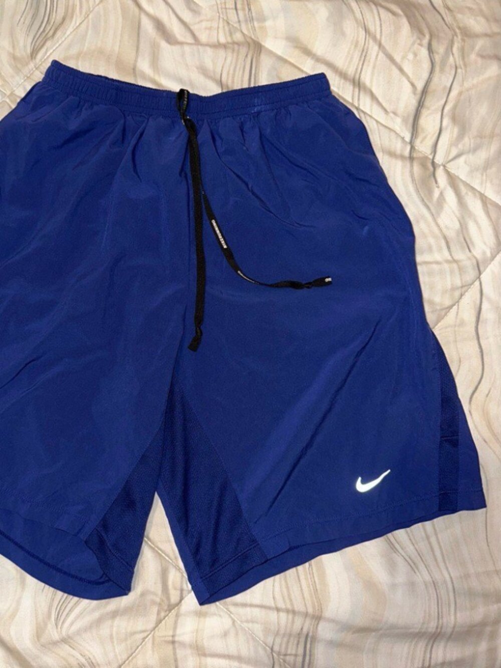 Nike Dri-FIT Blue Athletic Training Shorts